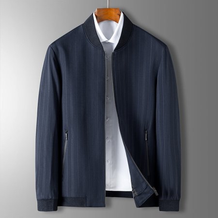 Куртка для мужчин среднего возраста в стиле папа весенне-осенняя фото