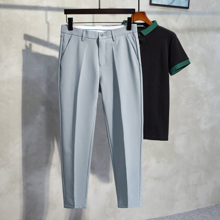 Мужские черные узкие брюки фото