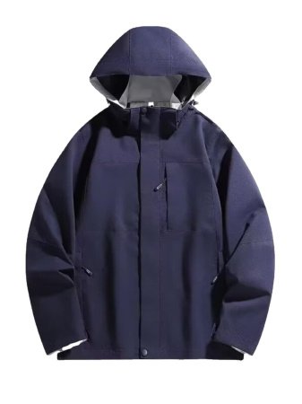 Ветровка с водонепроницаемой тканью фото