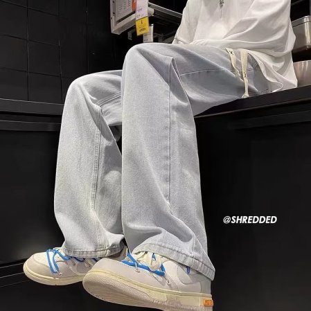 Мужские джинсы в стиле американского вайба фото