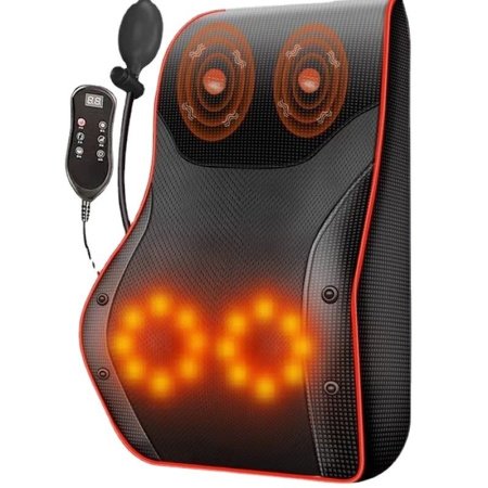 Массажная подушка для шеи, поясницы, спины и ног изображение