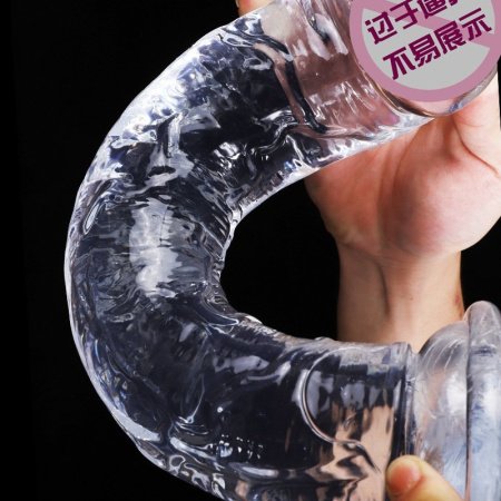 Прозрачный фаллоимитатор различных размеров фото