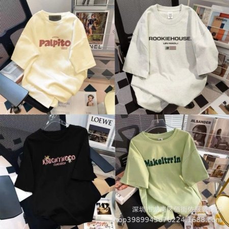 Женская футболка из чистого хлопка изображение