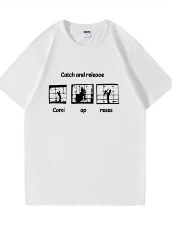 Женская футболка из чистого хлопка изображение