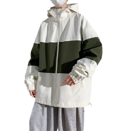 Куртка с капюшоном и принтом фото