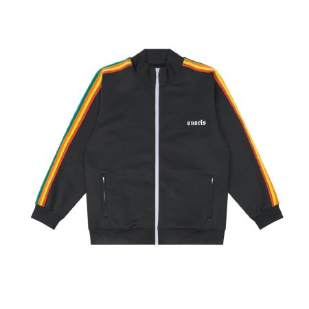 Куртка-бомбер с полосками и рисунком изображение