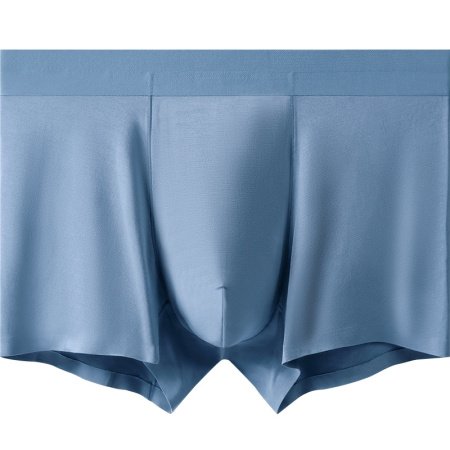 Мужские трусы из модала средней талии без швов антимикробные дышащие фото