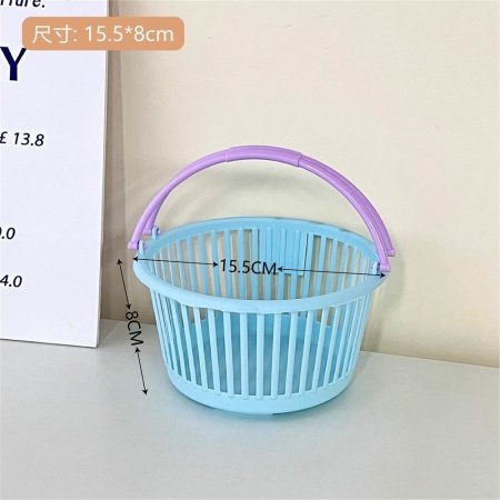 Многоцветная корзина для хранения фото