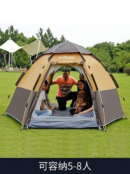 Шестигранный автоматический палатка фото