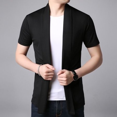 Мужская футболка из холодного шелка фотография