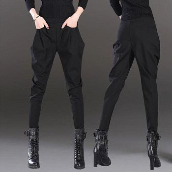 Женские брюки-кароты 2023秋冬 фото