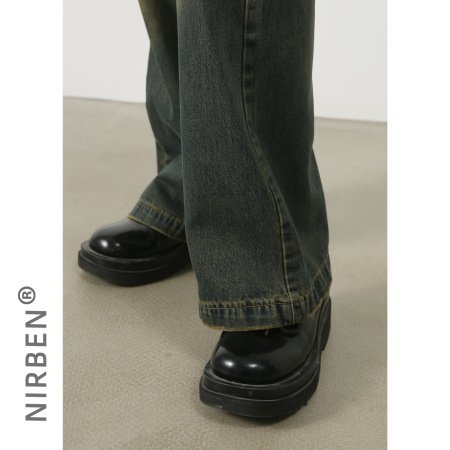 Новые джинсы с высокой талией и узкими штанинами изображение