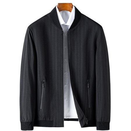 Куртка для мужчин среднего возраста в стиле папа весенне-осенняя фото