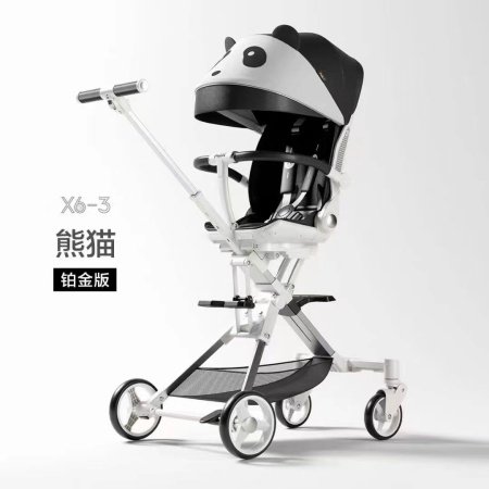 Playkids普洛可遛娃婴幼儿可躺可换向高景观轻便推车一键折叠X6X7 фотография