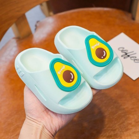 Детские тапочки с мультяшным рисунком фото