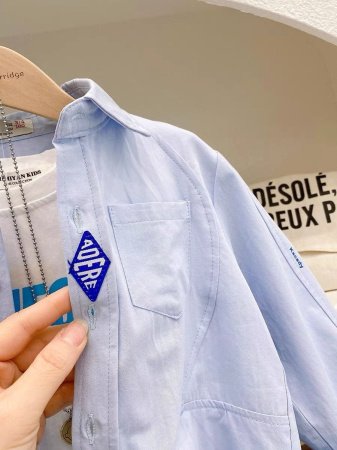 Мальчик-белая рубашка детская весна 2024 изображение