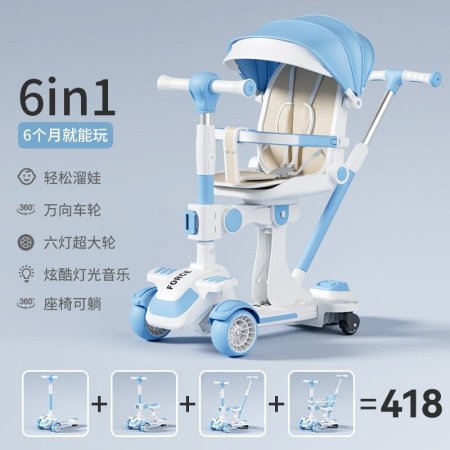 Детский трехколесный велосипед фото