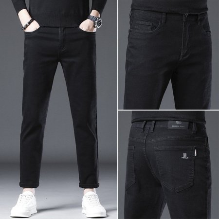 Джинсы мужские весна-осень 2024 изображение