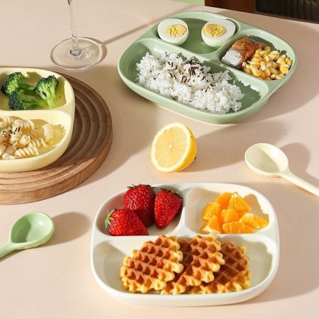 Керамическая тарелка для разделения пищи изображение