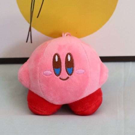 Мягкая игрушка Кирби с различными аксессуарами изображение