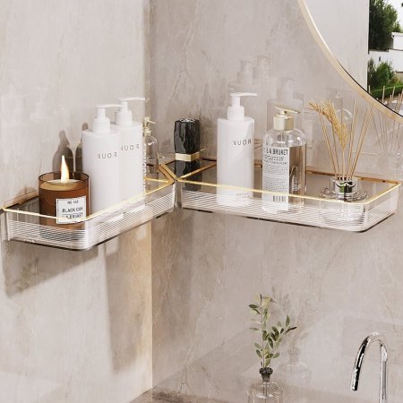 Полка для ванной комнаты из акрила фотография