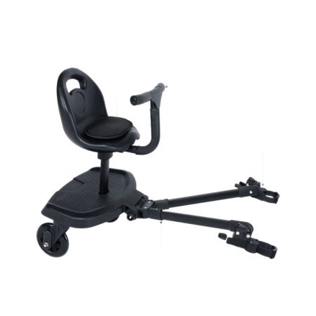 Детская коляска с дополнительной платформой и сиденьем фотография