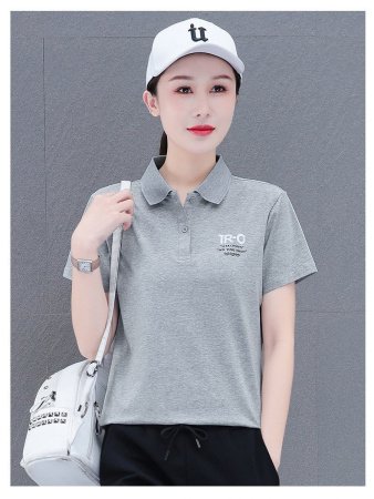 Поло с коротким рукавом для женщин фотография