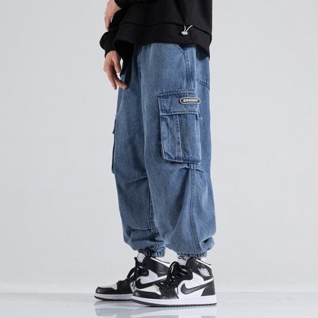 Мужские джинсы в стиле хай-стрит фото