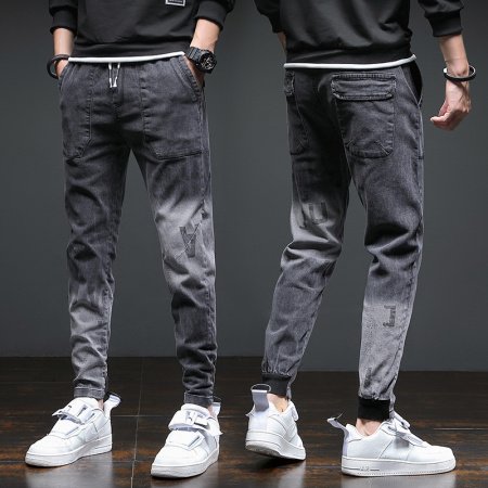 Джинсы мужские весна-лето 2024 изображение