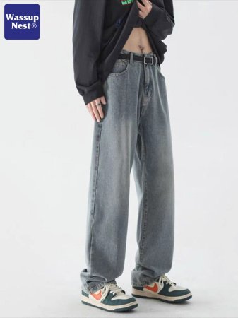 Wassup Мужские джинсы прямого кроя фото