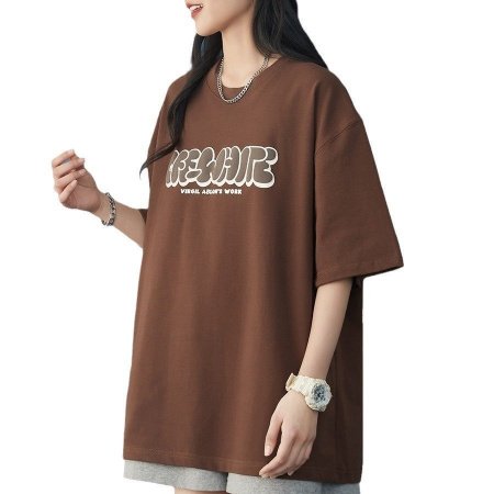 Женская футболка из чистого хлопка изображение