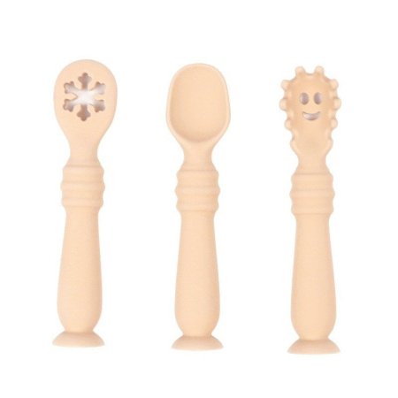 Детский набор посуды из силикона фото