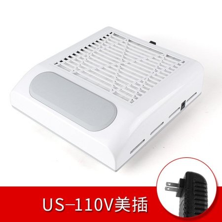 Маникюрный пылесос с регулируемой скоростью 80W с сеткой для пыли и подушкой для рук изображение