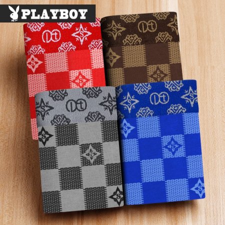 Хлопковые мужские трусы Playboy VIP9491 фотография