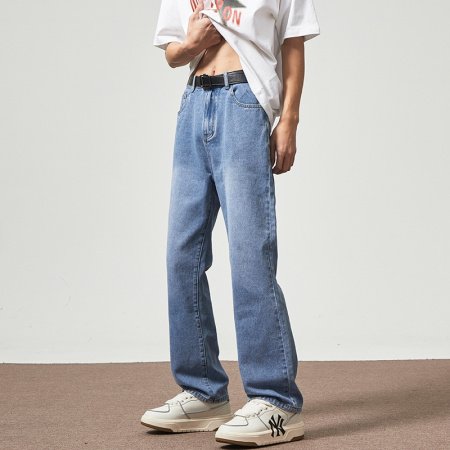 Мужские джинсы в стиле хайстрит cleanfit изображение