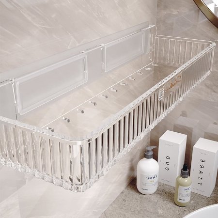 Полка для ванной комнаты из акрила фотография