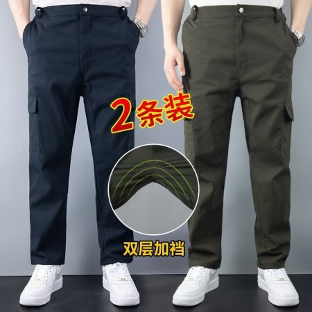 Мужские рабочие брюки с карманами изображение