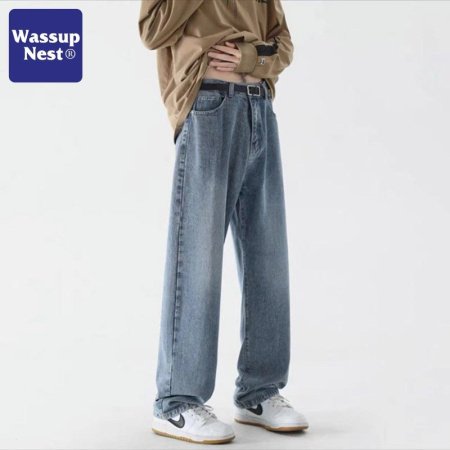 Wassup Мужские джинсы прямого кроя фото