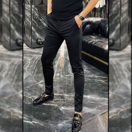 Мужские брюки в стиле casual 2024 весна-осень изображение