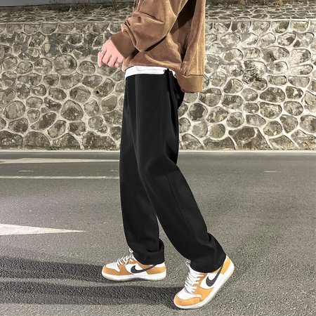 Широкие джинсы мужские в стиле Хонгконг весна изображение