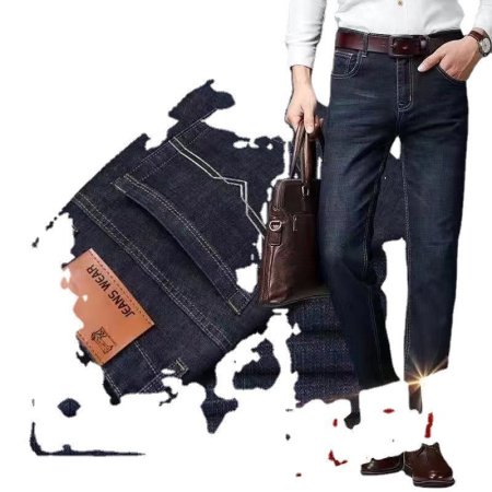 Мужские джинсы весна-осень фото