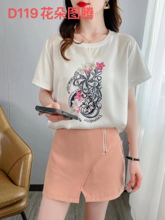 Футболка из искусственного шелка с коротким рукавом фотография