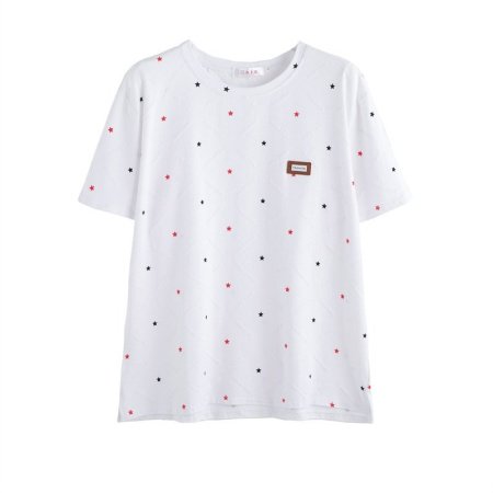 Футболка женская белая с коротким рукавом фото