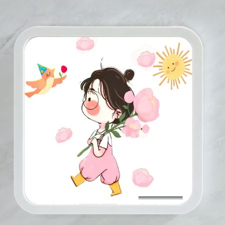 Шкаф для ванной комнаты с изображением на стене фотография