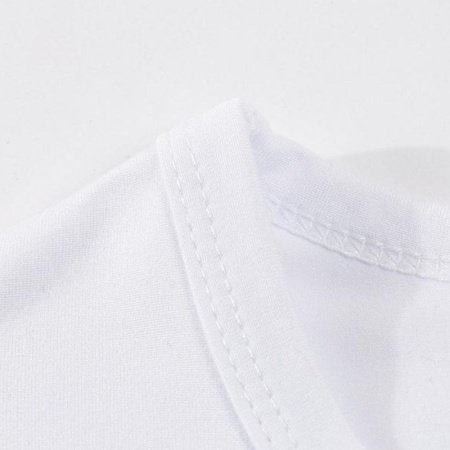 Летняя футболка с круглым вырезом и принтом фото