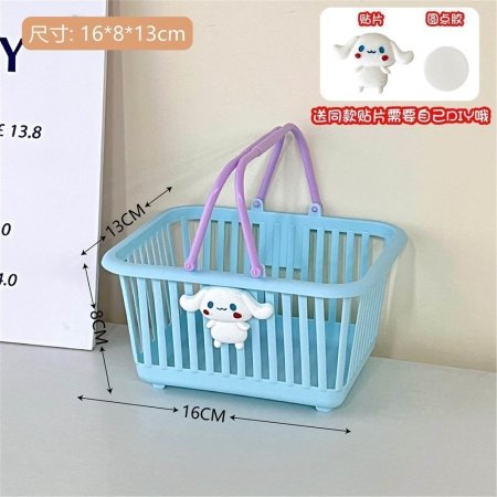 Многоцветная корзина для хранения фото