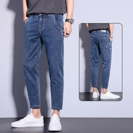 Джинсы мужские весна-лето изображение