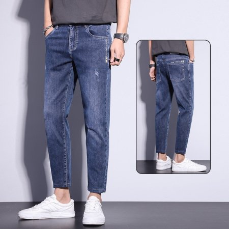 Джинсы мужские весна-лето изображение