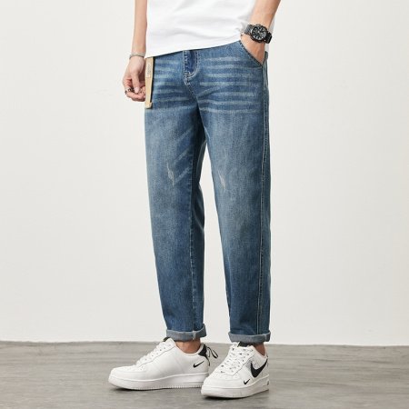 Мужские джинсы весна-лето изображение