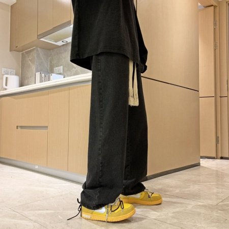 Новые мужские джинсы в стиле Гонконг весна-осень фото